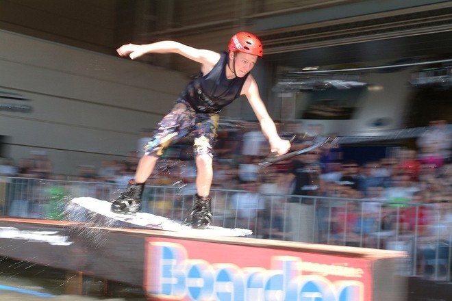 Board action - Brisbane International Boat Show 2007  © Marine Queensland http://www.marineqld.com.au